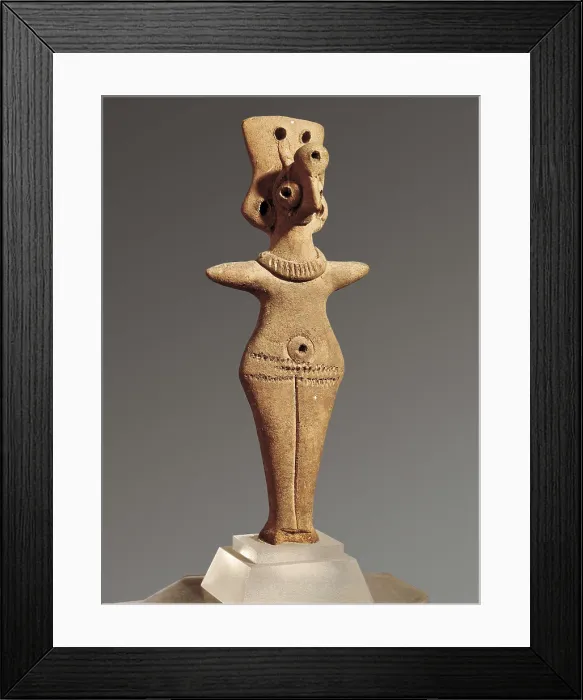 Framed Print : LOPEZ Y PORTAA, Vicente (1772-1850); LOPEZ Y PORTAA, Vicente (1772-1850). Mother Goddess. 2nd mil. BC. Votive figure. Mesopotamian art. Relief. SYRIA. Damascus Framed Print : LOPEZ Y PORTAA, Vicente (1772-1850); LOPEZ Y PORTAA, Vicente (1772-1850). Mother Goddess. 2nd mil. BC. Votive figure. Mesopotamian art. Relief. SYRIA. Damascus