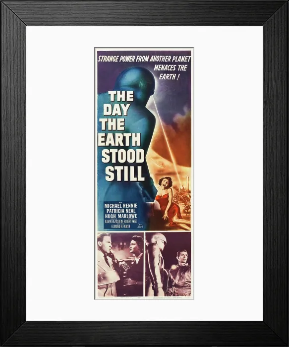 Framed Print : THE DAY THE EARTH STOOD STILL, 1951, TM & Copyright 20th Century Fox Film Corp. All rights reserved