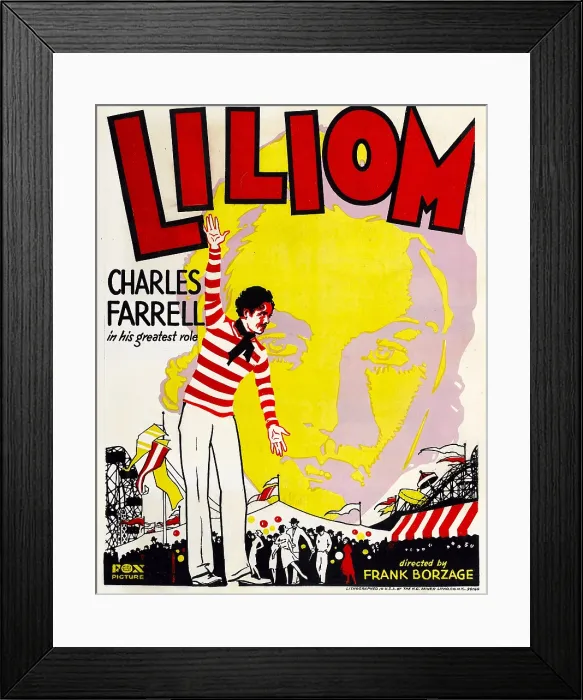 Framed Print : LILIOM, from left: Charles Farrell, Rose Hobart on window card, 1930, 20th Century Fox, TM & Copyright  /  Courtesy: Everett Collection
