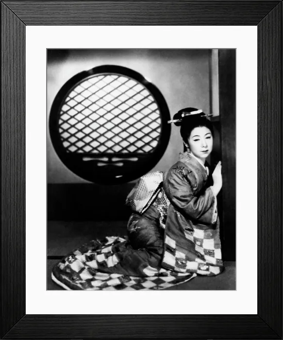 Framed Print : THE LIFE OF OHARU, (aka SAIKAKU ICHIDAI ONNA, aka DIARY OF OHARU, aka SAIKAKU: LIFE OF A WOMAN), Kinuyo Tanaka, 1952