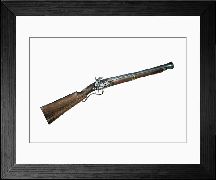 Framed Print : Blunderbuss (19th c.). SPAIN. Ripoll. Ripoll Ethnographic Museum. AISA / Everett Collection**US SALES ONLY**