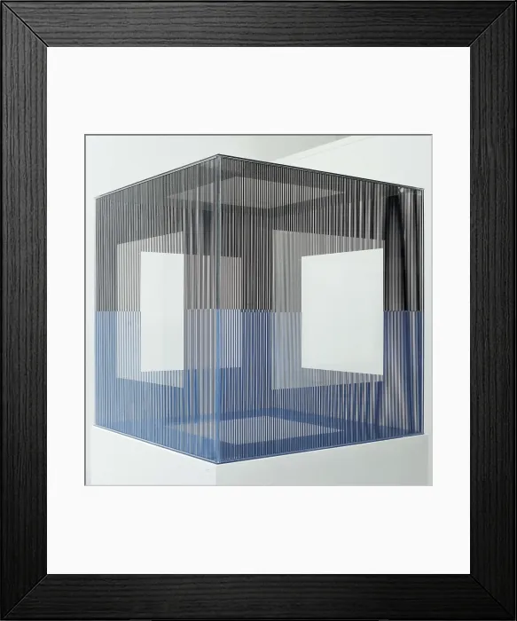 Framed Print : SOTO, Jess Rafael (1923). Rome's Cube. 1969. Plexiglas. Kinetic art. Sculpture. AISA / Everett Collection - Image has fine art copyright Framed Print : SOTO, Jess Rafael (1923). Rome's Cube. 1969. Plexiglas. Kinetic art. Sculpture. AISA / Everett Collection - Image has fine art copyright