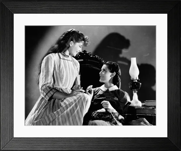 Framed Print : LITTLE WOMEN, Katharine Hepburn, Frances Dee, 1933