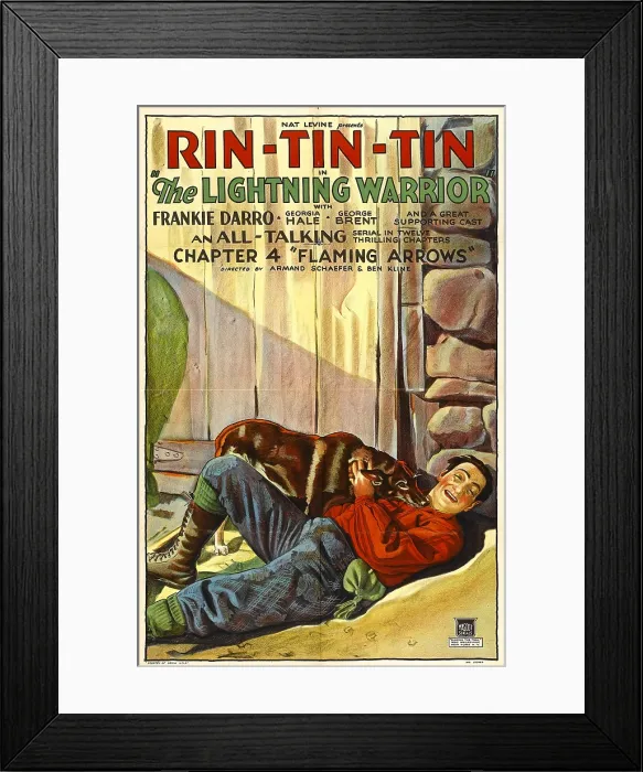Framed Print : LIGHTNING WARRIOR, Chapter 4: Flaming Arrows, 1931