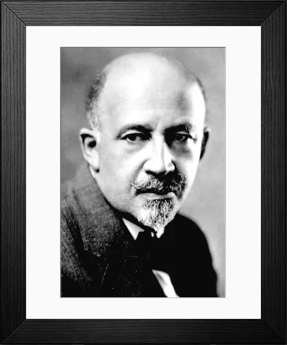 Framed Print : W.E.B. DUBOIS, African American intellectual and one of the founders of the NAACP. Courtesy: CSU Archives  /  Everett Collection