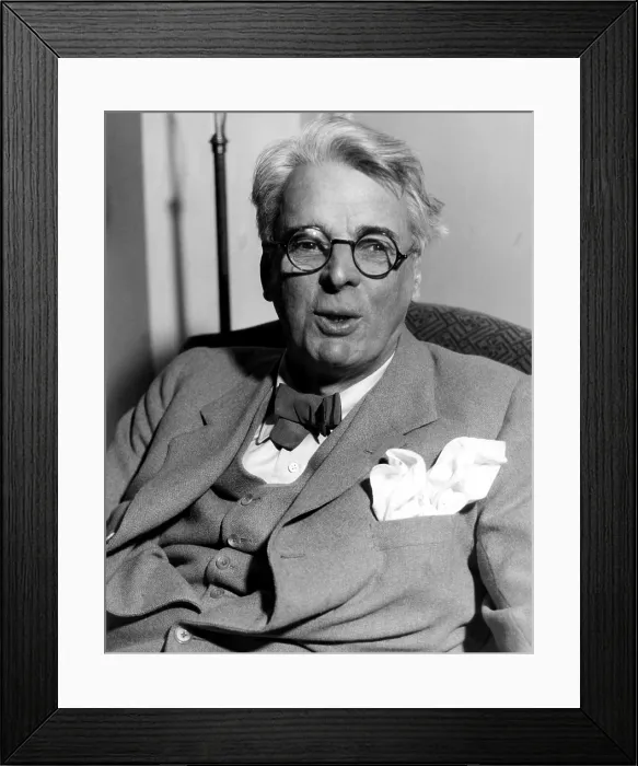 Framed Print : William Butler Yeats (1865-1939), Irish poet, circa 1930s. Courtesy: CSU Archives / Everett Collection