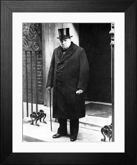 Framed Print : Winston Churchill, Courtesy: CSU Archives / Everett Collection Framed Print : Winston Churchill, Courtesy: CSU Archives / Everett Collection