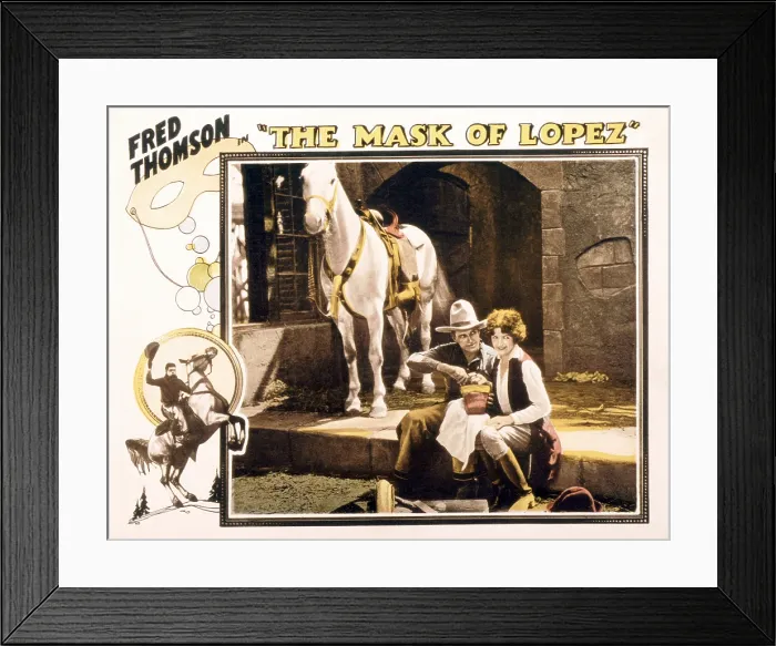 Framed Print : THE MARK OF ZORRO, Basil Rathbone, Linda Darnell, Tyrone Power, 1940, TM and Copyright 20th Century-Fox Film Corp. All Rights Reserved
