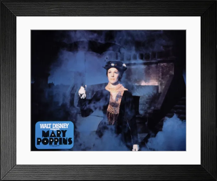 Framed Print : MARY POPPINS, Julie Andrews, 1964