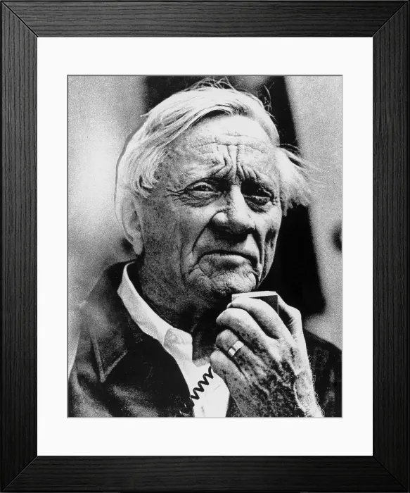 Framed Print : WILLIAM O. DOUGLAS, early 1970s. He serverd as a Supreme Court Justice from 1939 - 1975.. Courtesy: CSU Archives  /  Everett Collection