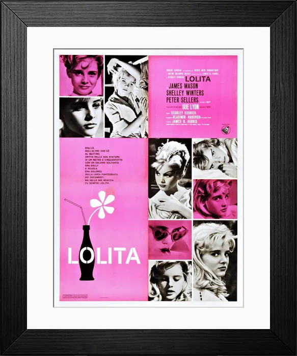 Framed Print : LOLITA, Sue Lyon, 1962 Framed Print : LOLITA, Sue Lyon, 1962
