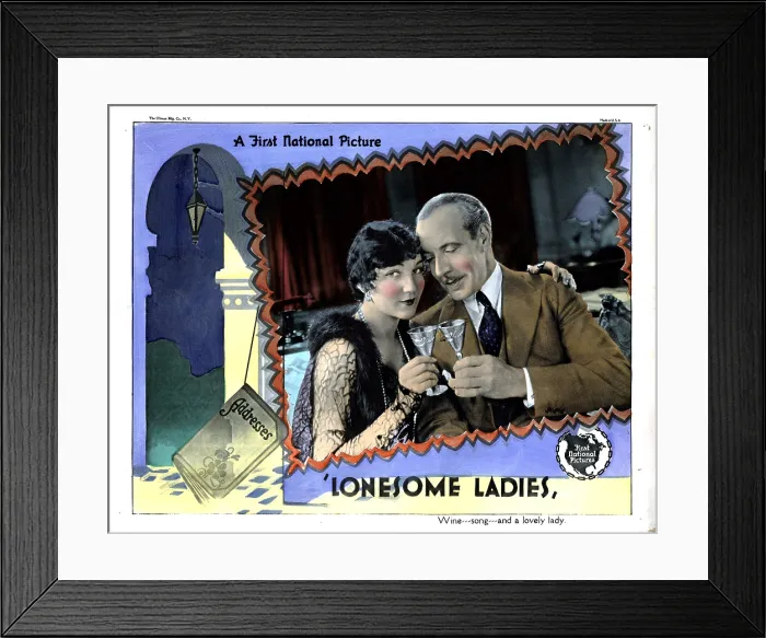 Framed Print : LONESOME LADIES, from left, Jane Winton, Lewis Stone, 1927 Framed Print : LONESOME LADIES, from left, Jane Winton, Lewis Stone, 1927