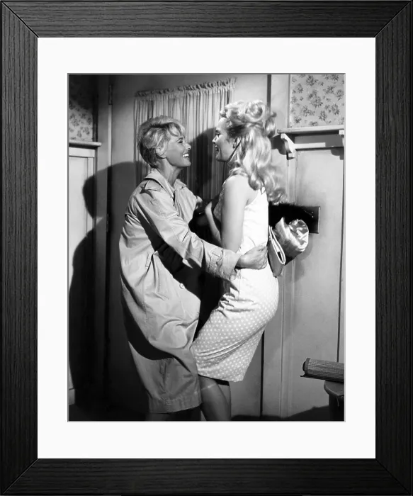 Framed Print : LORD LOVE A DUCK, from left: Lola Albright, Tuesday Weld, 1966 Framed Print : LORD LOVE A DUCK, from left: Lola Albright, Tuesday Weld, 1966
