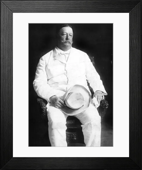 Framed Print : President WILLIAM HOWARD TAFT, 1 / 30 / 08. Courtesy: CSU Archives  /  Everett Collection