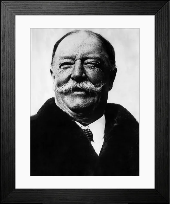 Framed Print : Former President William Howard Taft (1857-1930), in office 1909-1913, Circa 1927. Courtesy: CSU Archives / Everett Collection