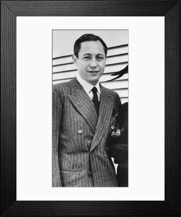 Framed Print : WILLIAM S. PALEY, Founder of CBS, February 9, 1937. Courtesy: CSU Archives / Everett Collection