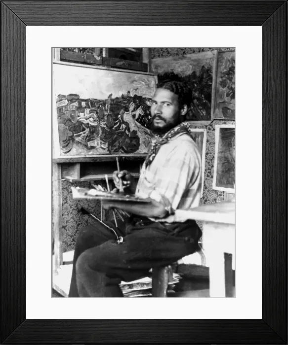 Framed Print : WILLIAM HENRY JOHNSON (1901-1970). Courtesy: CSU Archives / Everett Collection Framed Print : WILLIAM HENRY JOHNSON (1901-1970). Courtesy: CSU Archives / Everett Collection