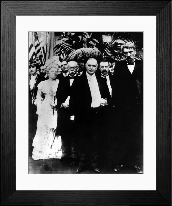 Framed Print : William McKinley Buffalo, NY, September 5, 1901, one day before his assassination.. Courtesy: CSU Archives / Everett Collection Framed Print : William McKinley Buffalo, NY, September 5, 1901, one day before his assassination.. Courtesy: CSU Archives / Everett Collection