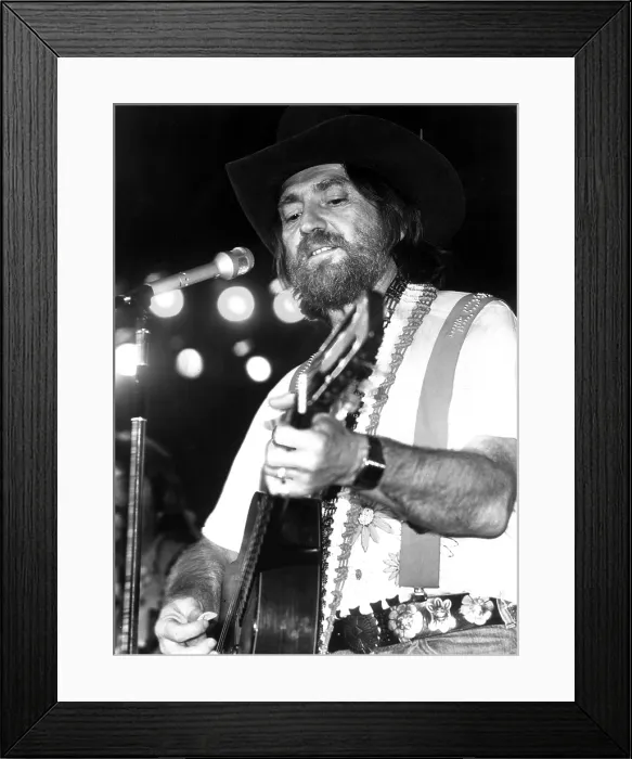 Framed Print : Willie Nelson, 1978.. Courtesy: CSU Archives  /  Everett Collection