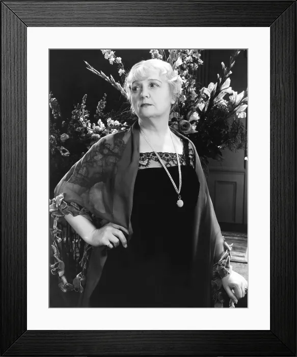 Framed Print : OUT ALL NIGHT, Laura Hope Crews, 1933 Framed Print : OUT ALL NIGHT, Laura Hope Crews, 1933