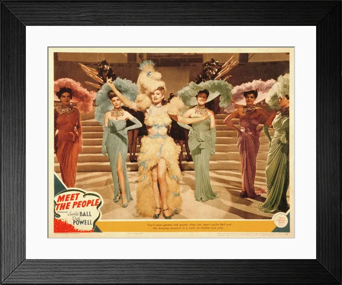 Framed Print : MEET THE PEOPLE, Lucille Ball, 1944