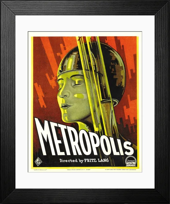 Framed Print : METROPOLIS, Brigitte Helm, 1927