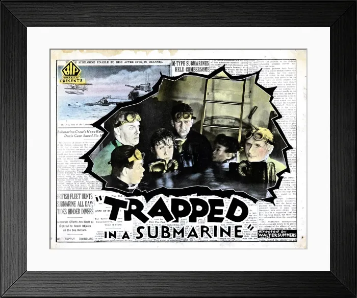 Framed Print : MEN LIKE THESE, (aka TRAPPED IN A SUBMARINE), 1932