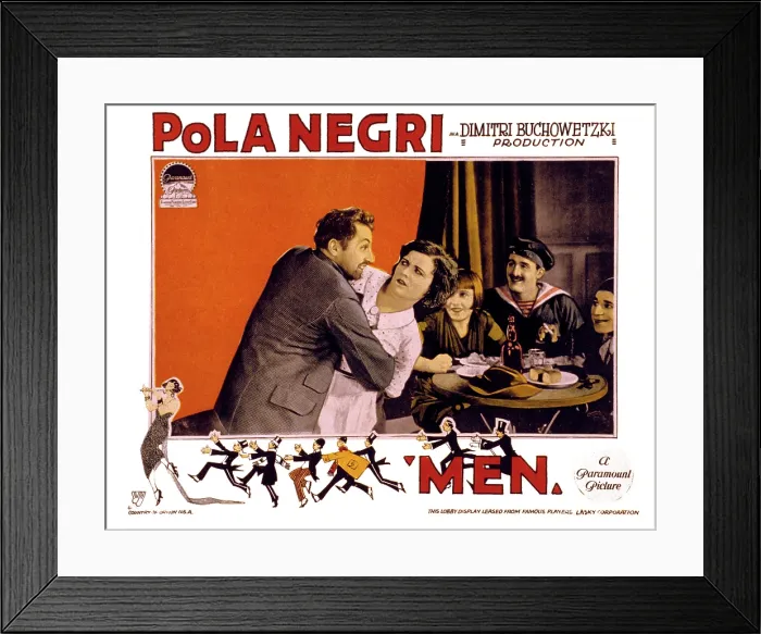 Framed Print : MEN, Pola Negri, 1924