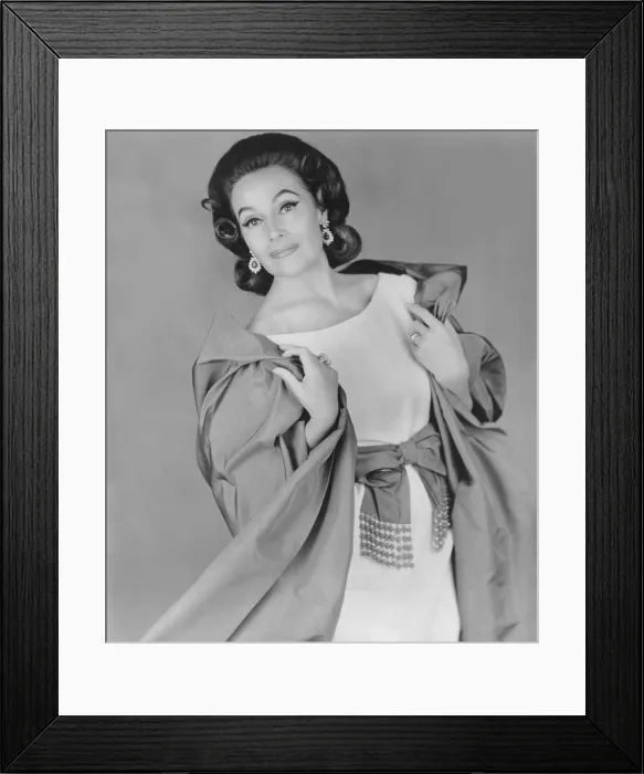 Framed Print : Dolores Del Rio, 1964
