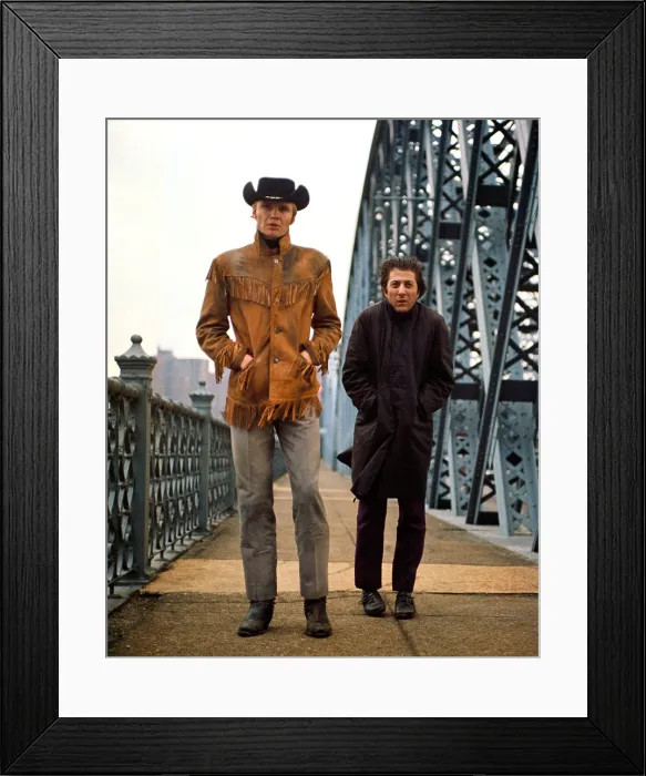 Framed Print : MIDNIGHT COWBOY, Jon Voight, Dustin Hoffman, 1969 Framed Print : MIDNIGHT COWBOY, Jon Voight, Dustin Hoffman, 1969