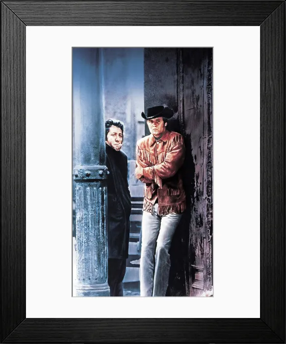 Framed Print : MIDNIGHT COWBOY, Dustin Hoffman, Jon Voight, 1969 Framed Print : MIDNIGHT COWBOY, Dustin Hoffman, Jon Voight, 1969