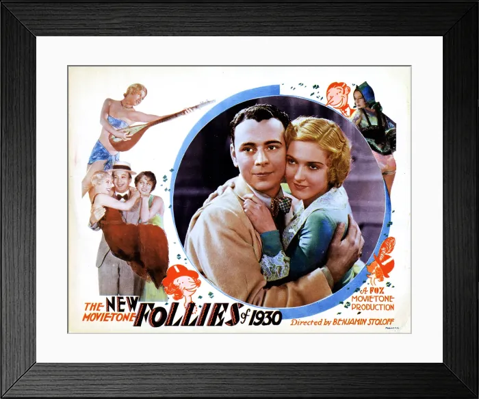 Framed Print : NEW MOVIETONE FOLLIES OF 1930, from left, William Collier, Jr. Miriam Seegar, 1930, TM and Copyright 20th Century Fox Film Corp. All rights reserved / courtesy Everett Collection Framed Print : NEW MOVIETONE FOLLIES OF 1930, from left, William Collier, Jr. Miriam Seegar, 1930, TM and Copyright 20th Century Fox Film Corp. All rights reserved / courtesy Everett Collection