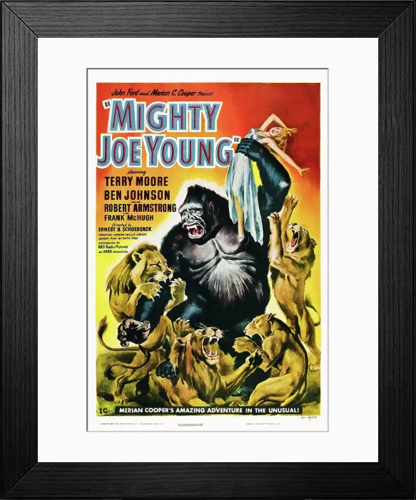 Framed Print : MIGHTY JOE YOUNG, 1949 Framed Print : MIGHTY JOE YOUNG, 1949