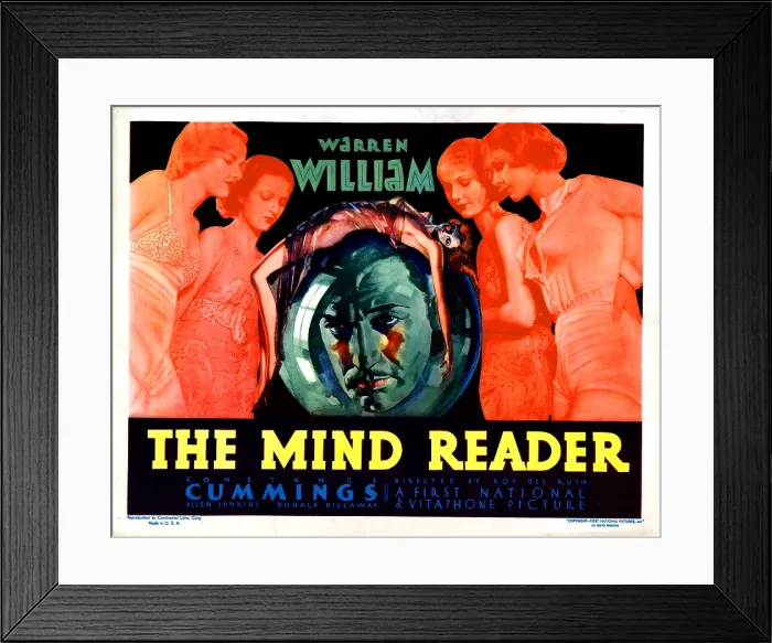 Framed Print : THE MIND READER, Warren William, 1933