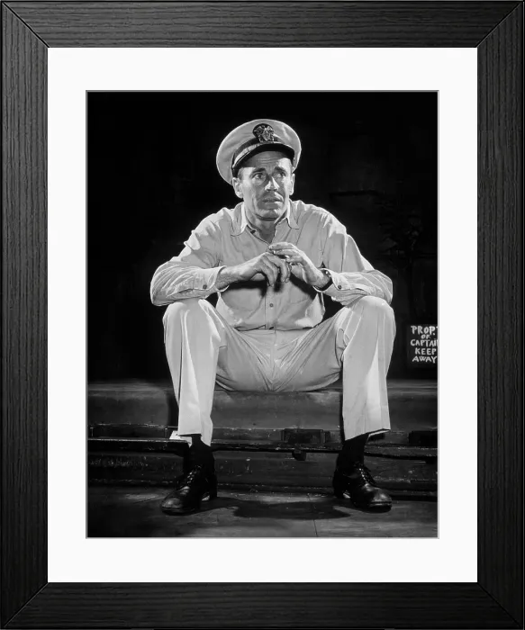 Framed Print : MISTER ROBERTS, Henry Fonda, 1955 Framed Print : MISTER ROBERTS, Henry Fonda, 1955