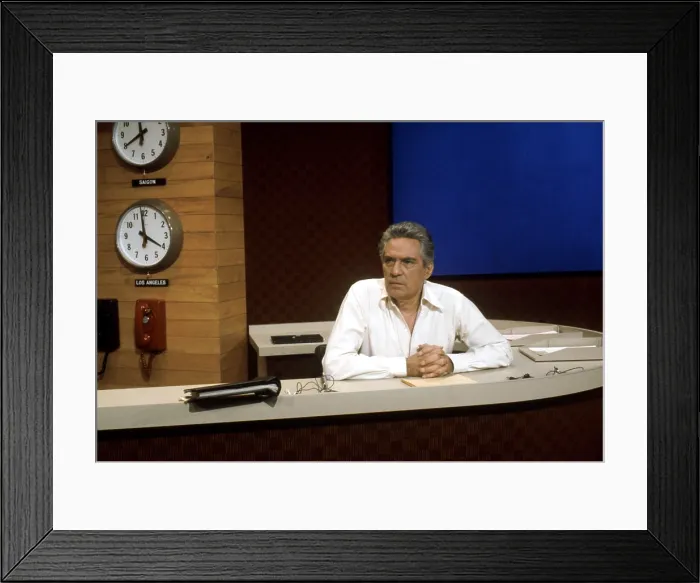 Framed Print : NETWORK, Peter Finch, 1976