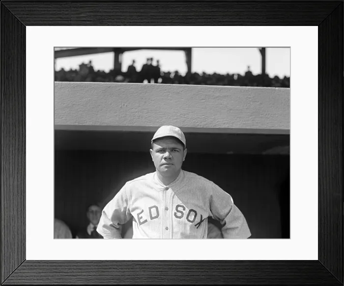 Framed Print : Babe Ruth, 1919