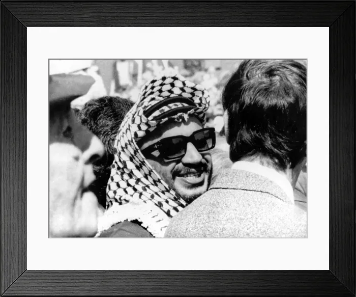 Framed Print : Yasser Arafat attends the May Day parade in Moscow's Red Square, Moscow, Soviet Union. 05-01-1975.. Courtesy: CSU Archives / Everett Collection Framed Print : Yasser Arafat attends the May Day parade in Moscow's Red Square, Moscow, Soviet Union. 05-01-1975.. Courtesy: CSU Archives / Everett Collection