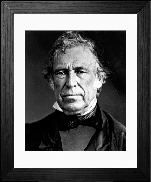 Framed Print : Zachary Taylor, (1784-1850), U.S. President 1849-1850, 1849.. Courtesy: CSU Archives / Everett Collection Framed Print : Zachary Taylor, (1784-1850), U.S. President 1849-1850, 1849.. Courtesy: CSU Archives / Everett Collection