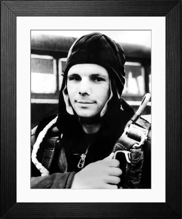 Framed Print : Soviet astronaut, Yuri Gagarin. 1961. Courtesy: CSU Archives / Everett Collection