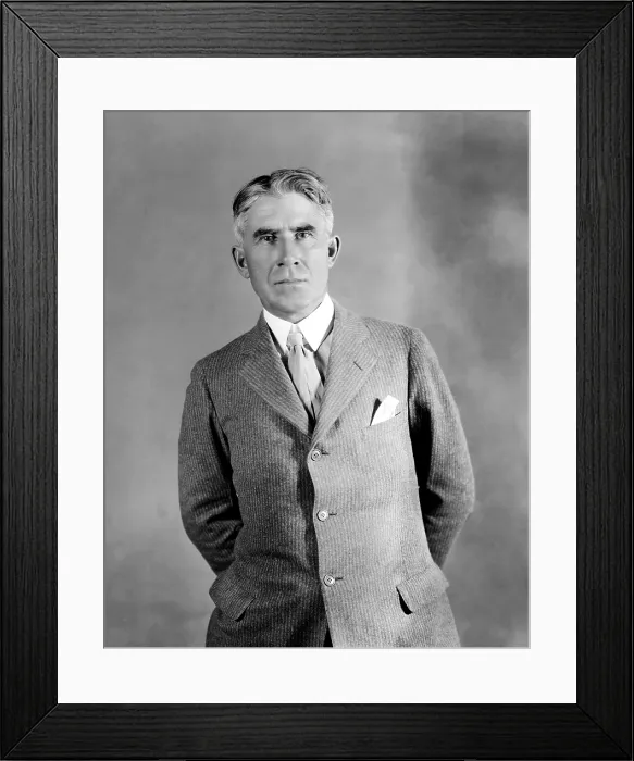 Framed Print : Author and novelist Zane Grey. ca. 1926 Courtesy: CSU Archives / Everett Collection