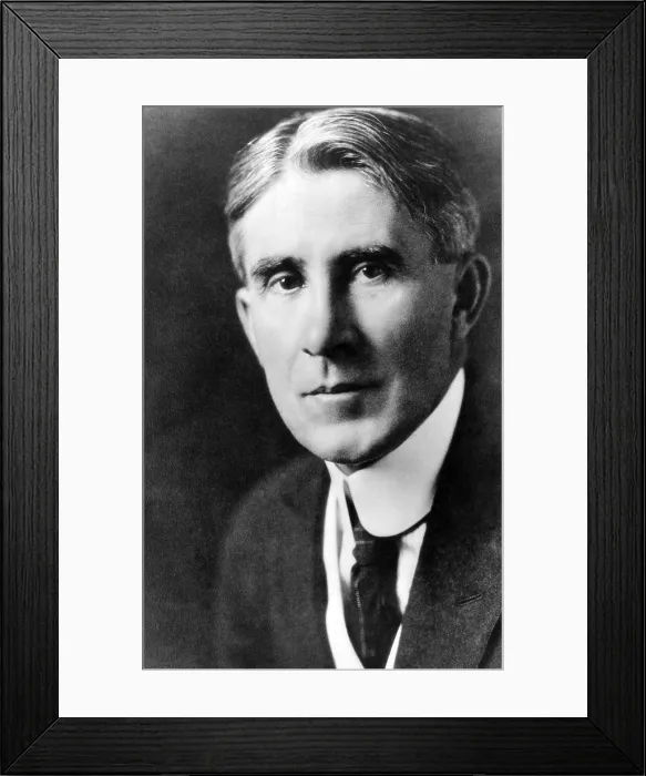 Framed Print : Author and novelist Zane Grey.(1872-1939). Courtesy: CSU Archives / Everett Collection