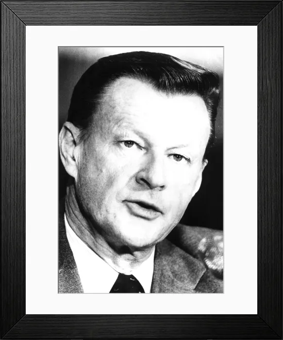 Framed Print : ZBIGNIEW BRZEZINSKI, portrait. Courtesy: CSU Archives  /  Everett Collection