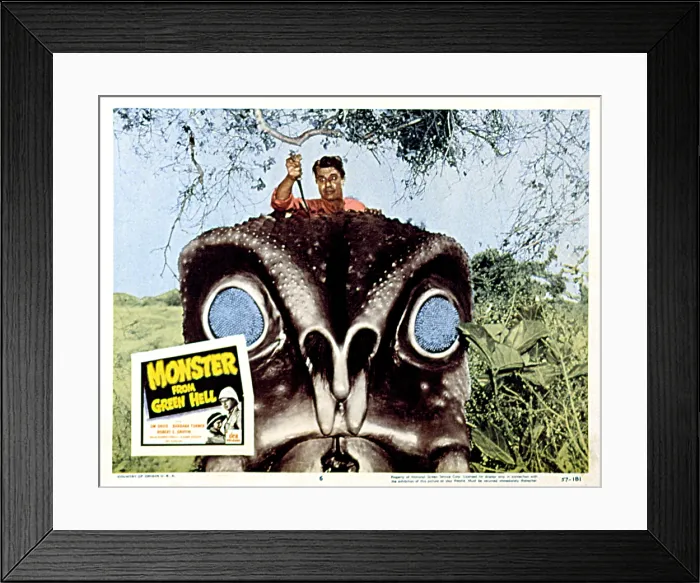 Framed Print : MONSTER FROM GREEN HELL, Jim Davis, 1957