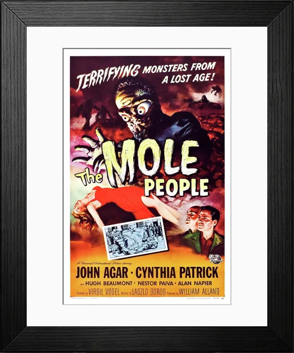 Framed Print : THE MOLE PEOPLE, 1956