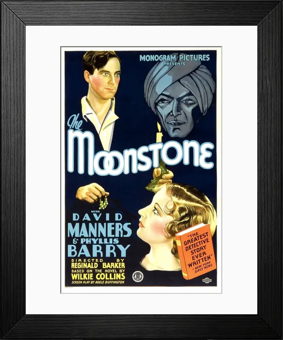 Framed Print : THE MOONSTONE, David Manners, Phyllis Barry, John Davidson, 1934