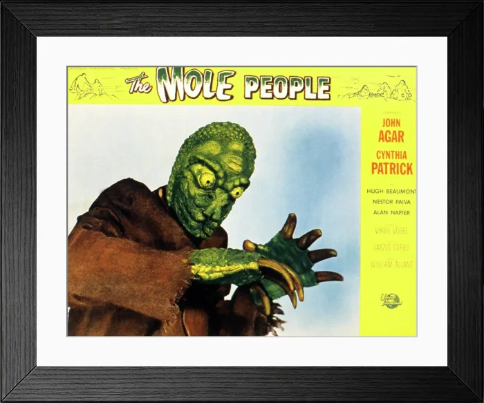 Framed Print : THE MOLE PEOPLE, 1956 Framed Print : THE MOLE PEOPLE, 1956