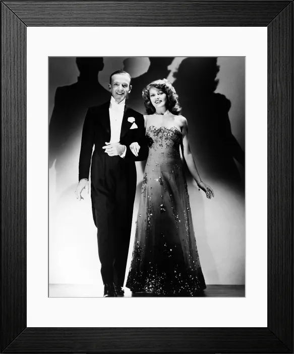 Framed Print : YOU WERE NEVER LOVELIER, from left: Fred Astaire, Rita Hayworth, 1942, YWNL 003P, Photo by: Everett Collection (12945)