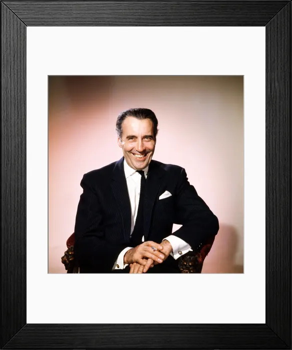 Framed Print : SCREAM AND SCREAM AGAIN, Christopher Lee, 1970 christopherlee-fswt06(christopherlee-fswt06)