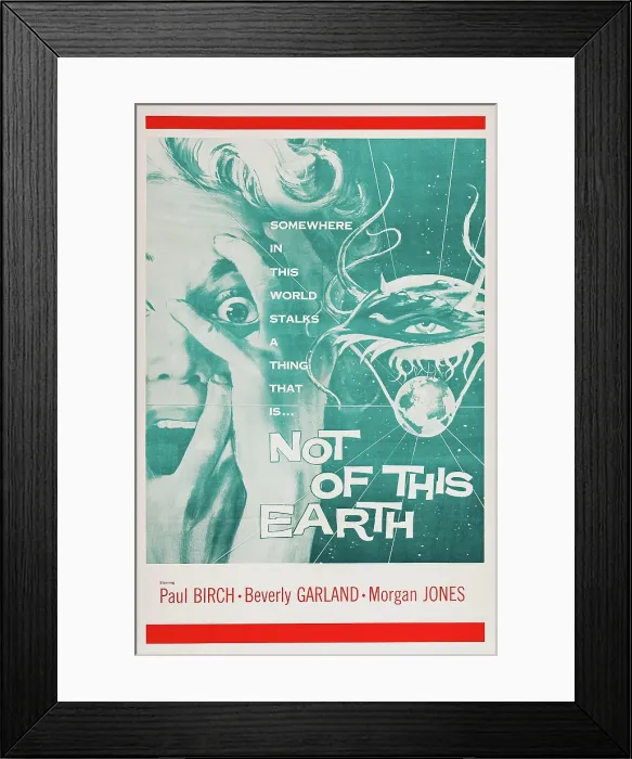 Framed Print : NOT OF THIS EARTH, US poster art, Beverly Garland, 1957